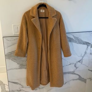 Marine Layer XSmall Aspen teddy coat